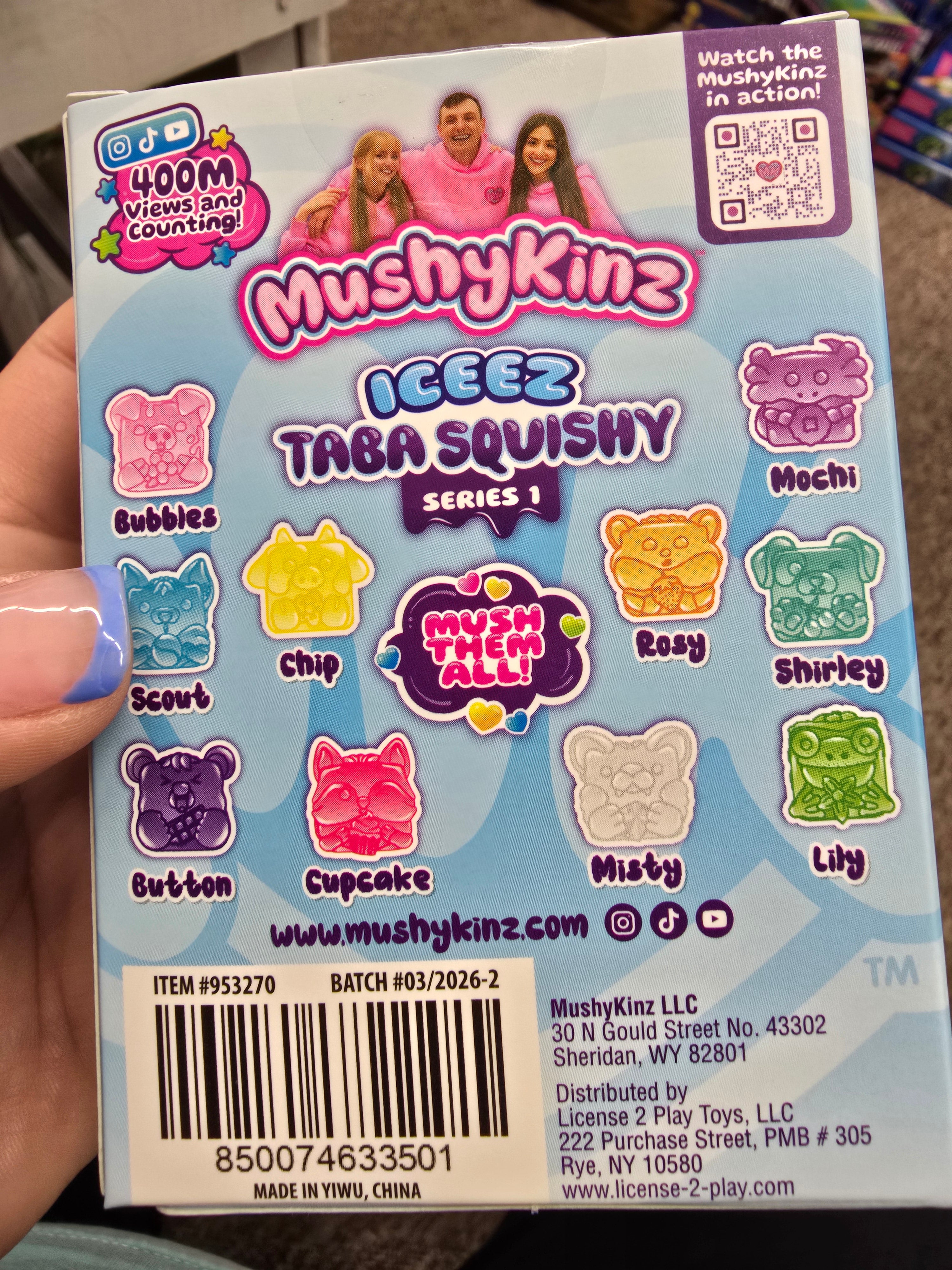 Tabba Squishy Mushykinz