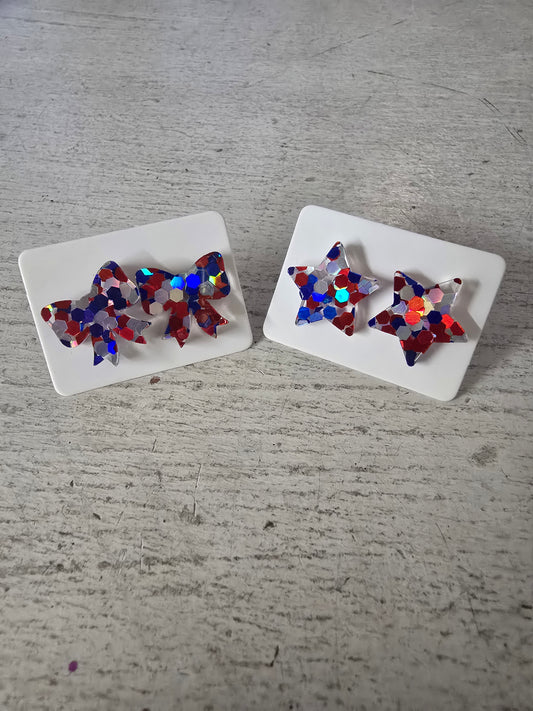 Patriotic Studs
