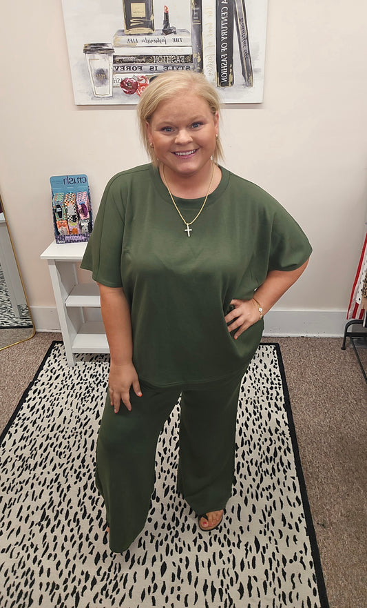 Army Green Scuba Set