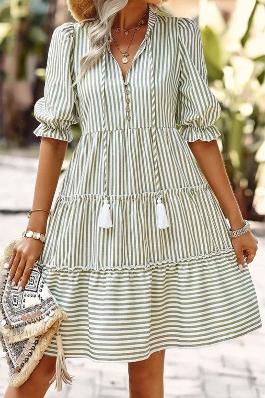 Boho Stripe Dress
