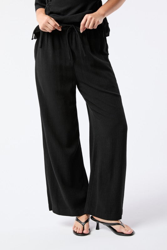 Black Linen Pants