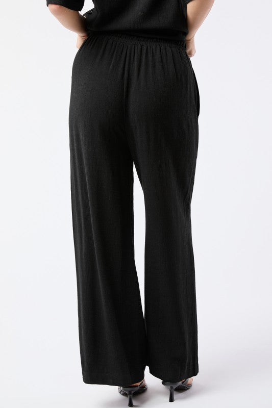 Black Linen Pants