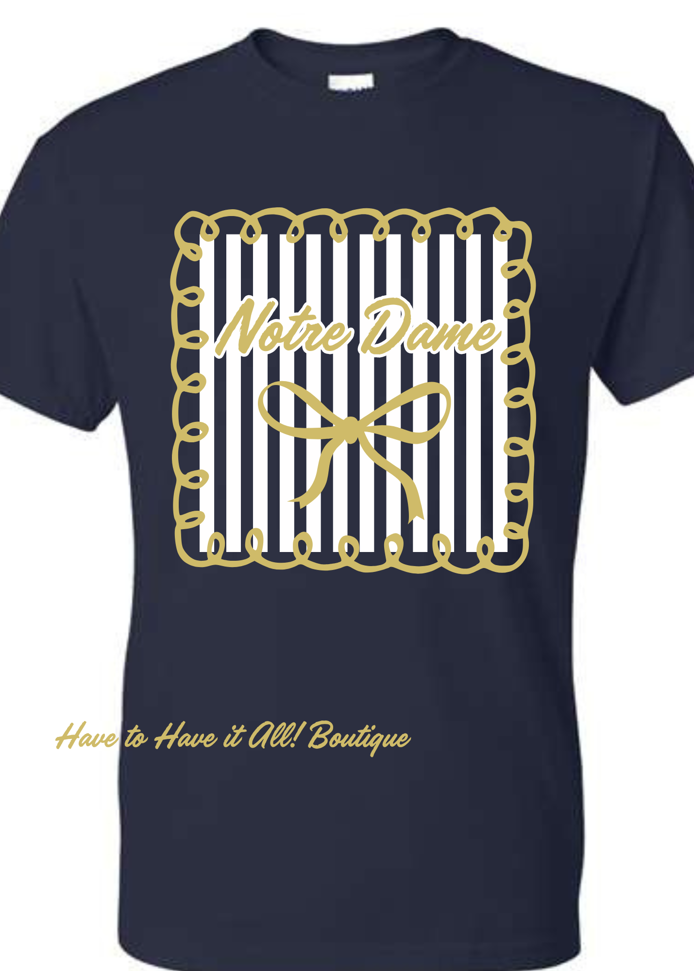 Cabana Notre Dame Tshirt or Sweatshirt