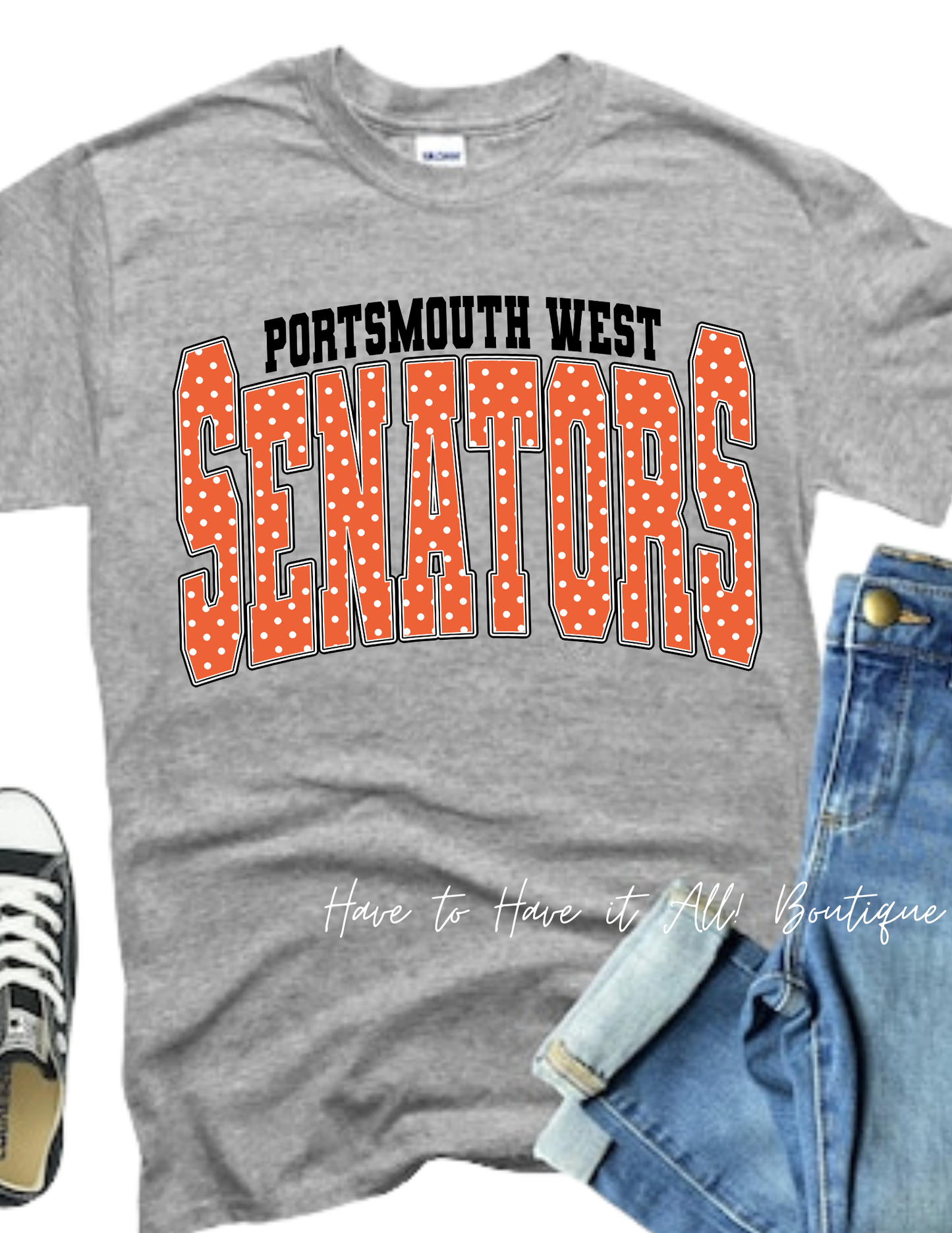 Polka Dot Senators Tshirt/Sweatshirt