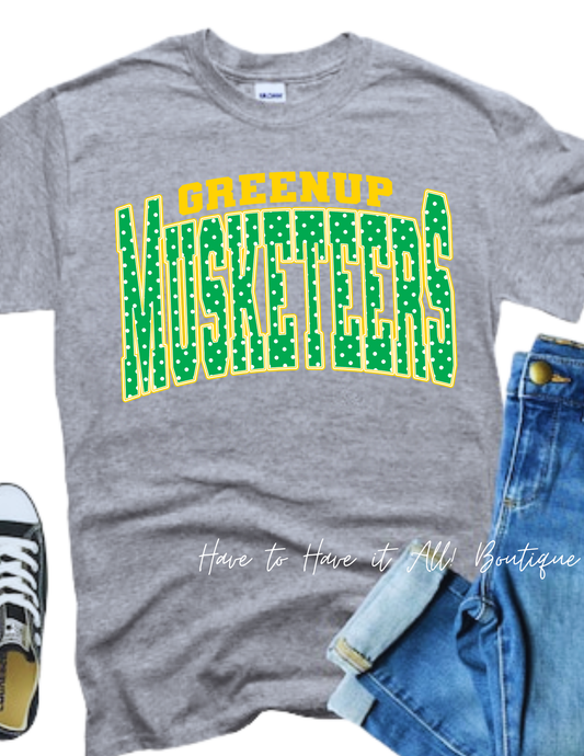 Polka Dot Musketeers Tshirt/Sweatshirt