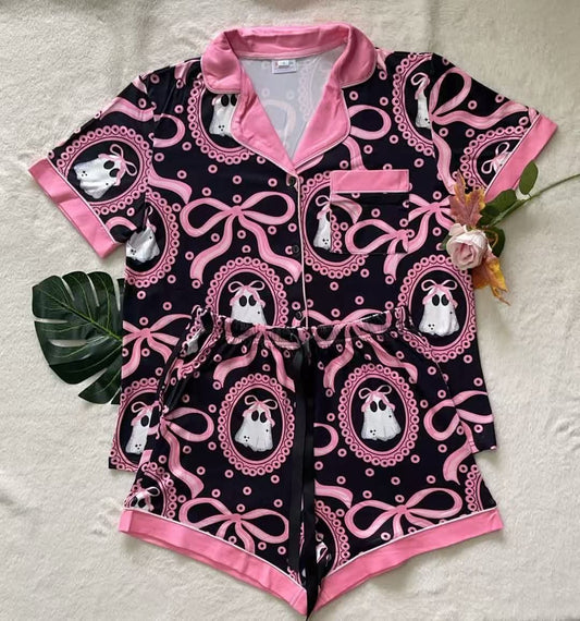 Pink Ghost Shirley Short PJ Preorder *free gift with purchase*