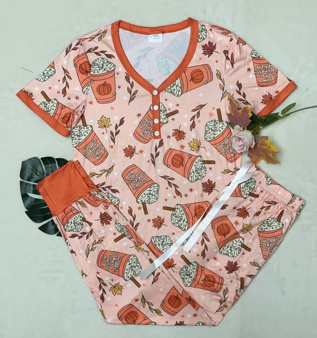 Pumpkin Spice Shirley Jogger PJ Preorder