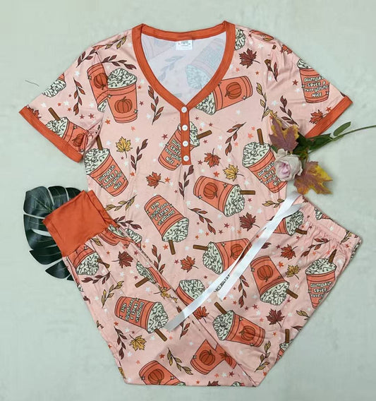 Pumpkin Spice Shirley Jogger PJ Preorder
