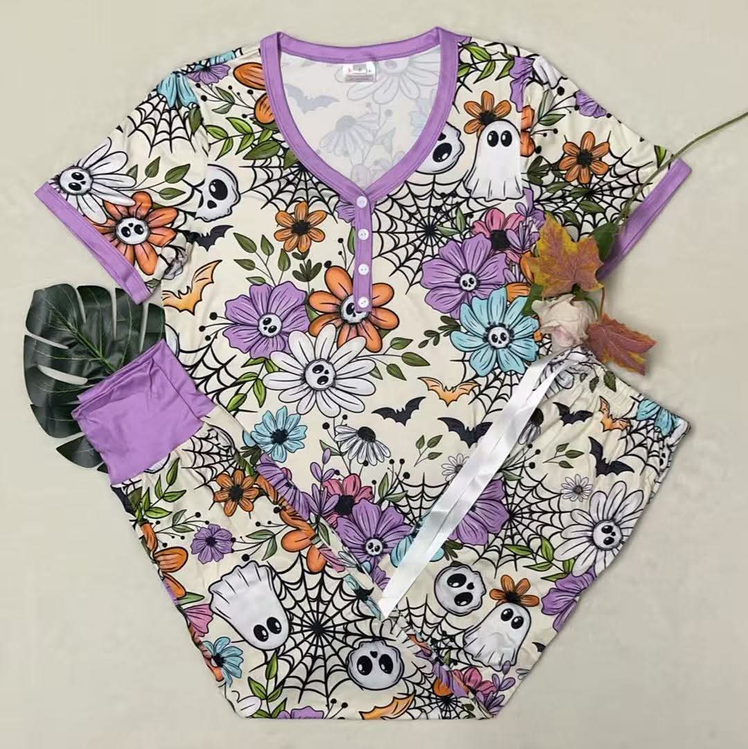 Ghost Floral Shirley Jogger PJ Preorder