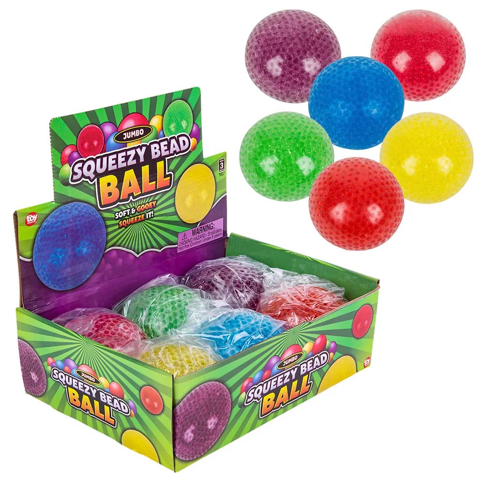 Jumbo Beaded Squeezy Ball
