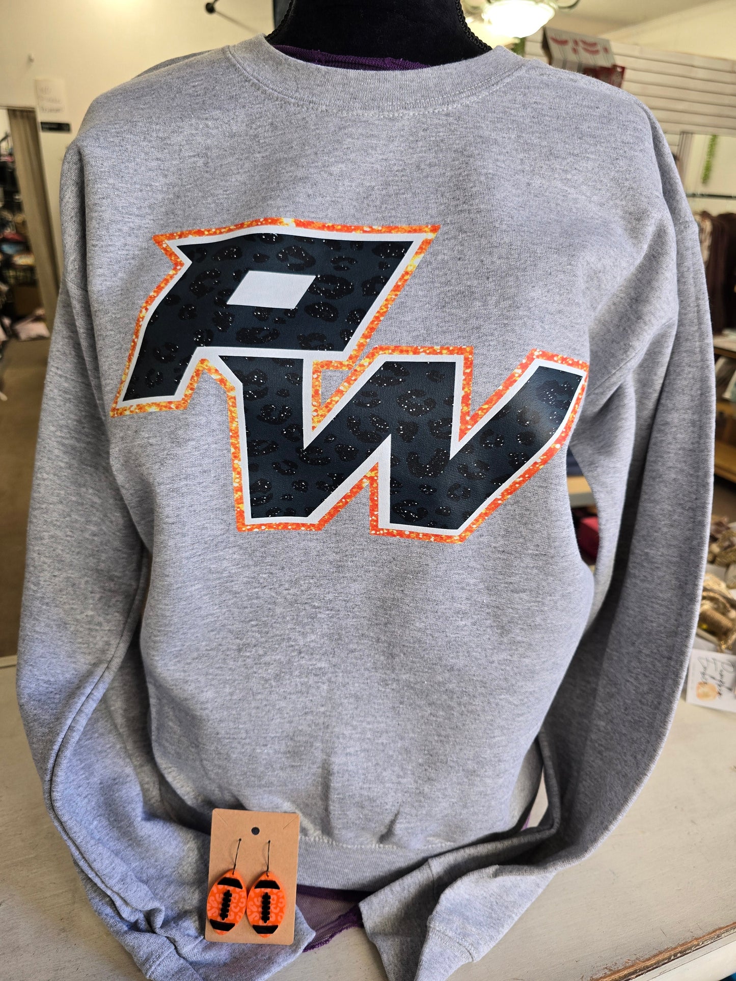 Faux Glitter PW Tshirt/Sweatshirt