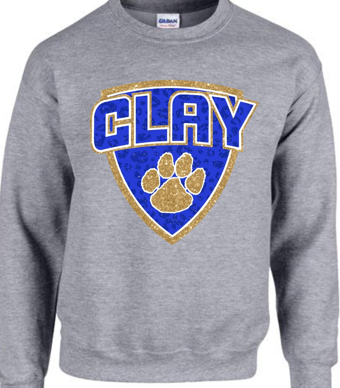Faux Glitter Clay Print Tshirt/Sweatshirt