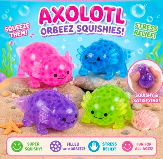 Squishy Bead Axolotl