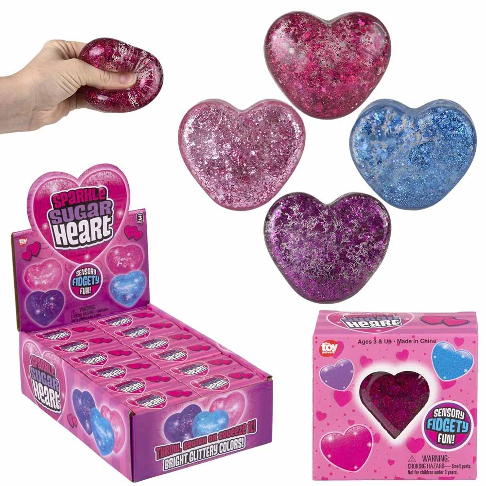 Sparkle Sugar Squeeze Heart
