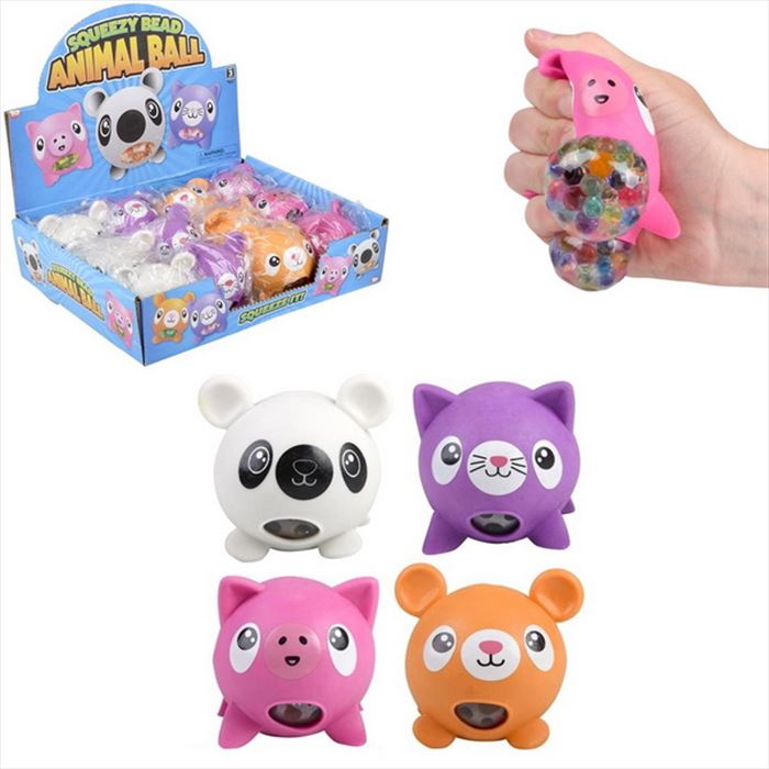 Squeezy Bead Animal Ball