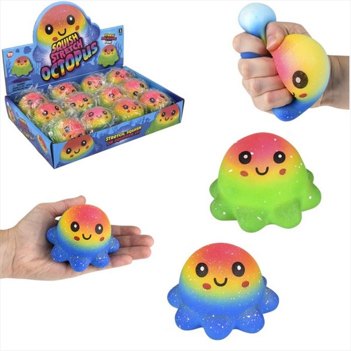 Squishy Rainbow Octopus