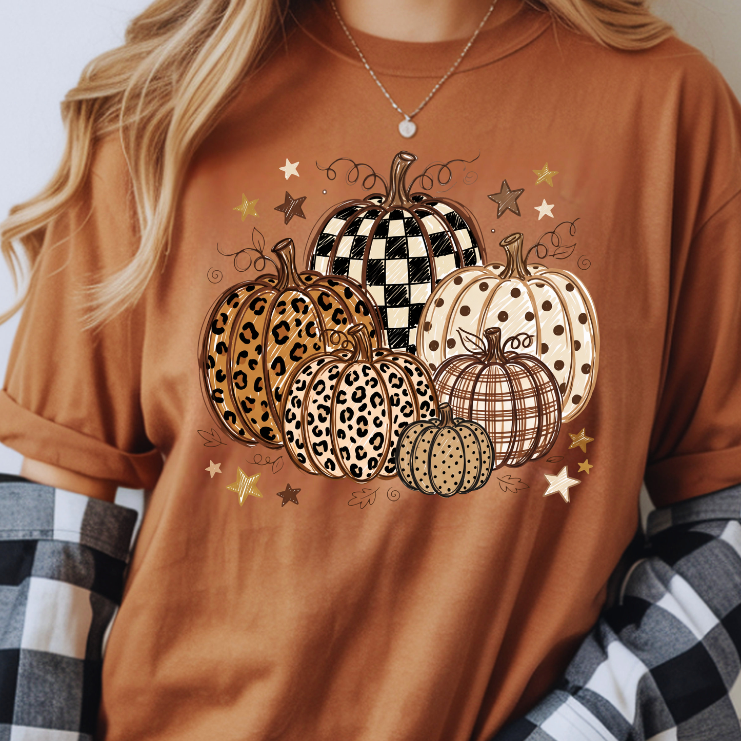 Trendy Pumpkins Tee