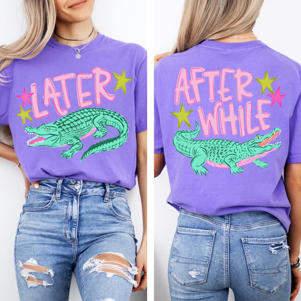 Later Gater Purple Tee