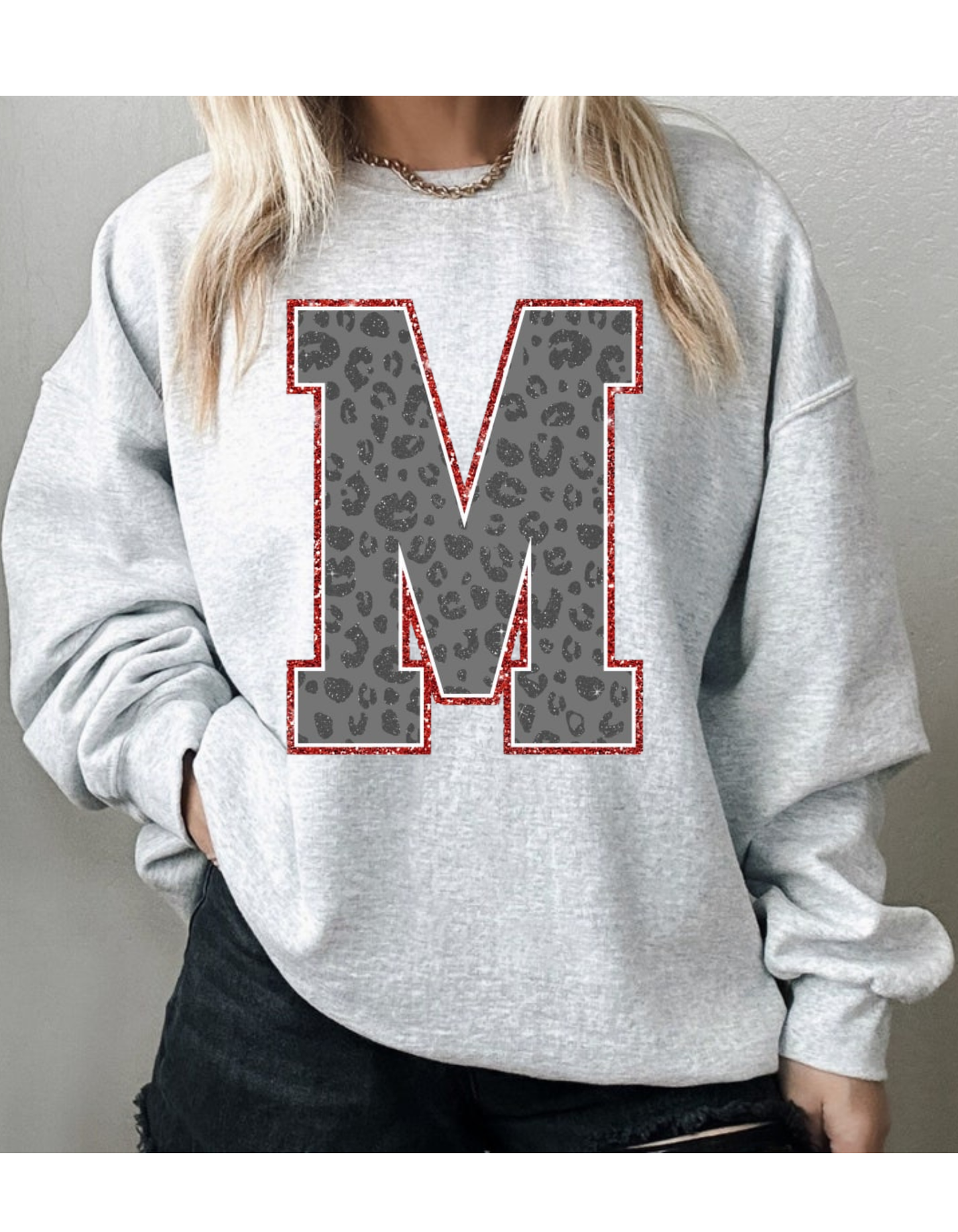 Faux Glitter M Tshirt/Sweatshirt