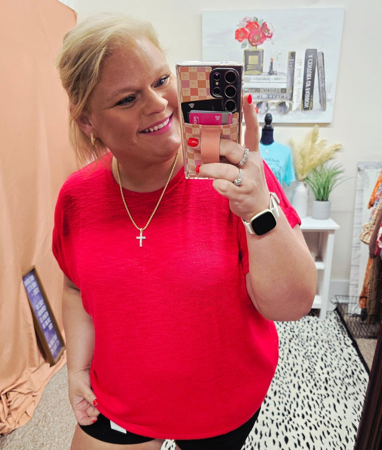 Ruby Loose Knit Top