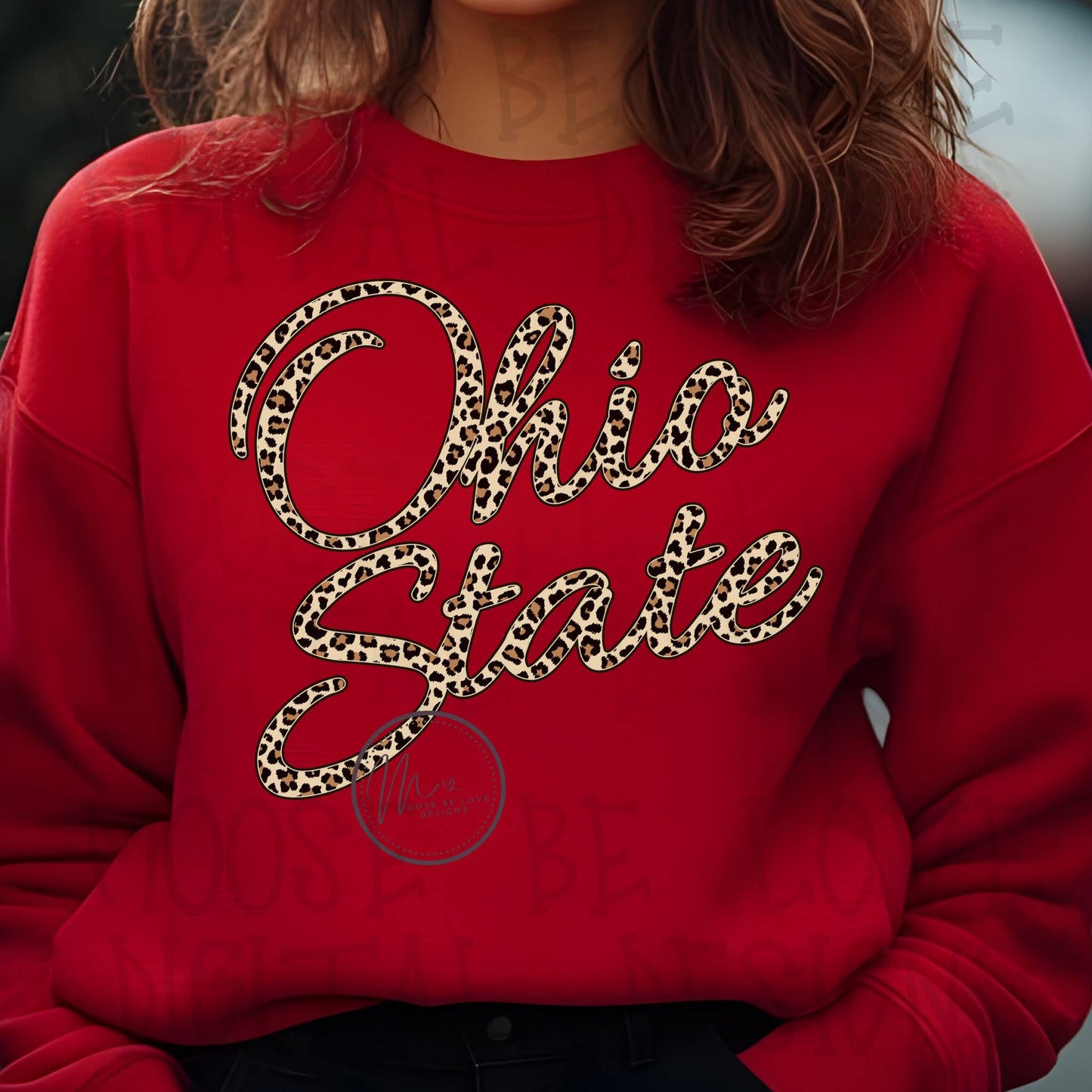 Leopard Ohio State Tshirt/Sweatshirt